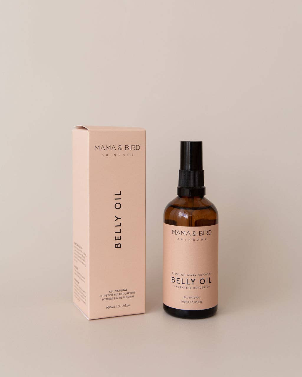 Mama & Bird Skincare Belly Oil -100ml Body Moisturiser