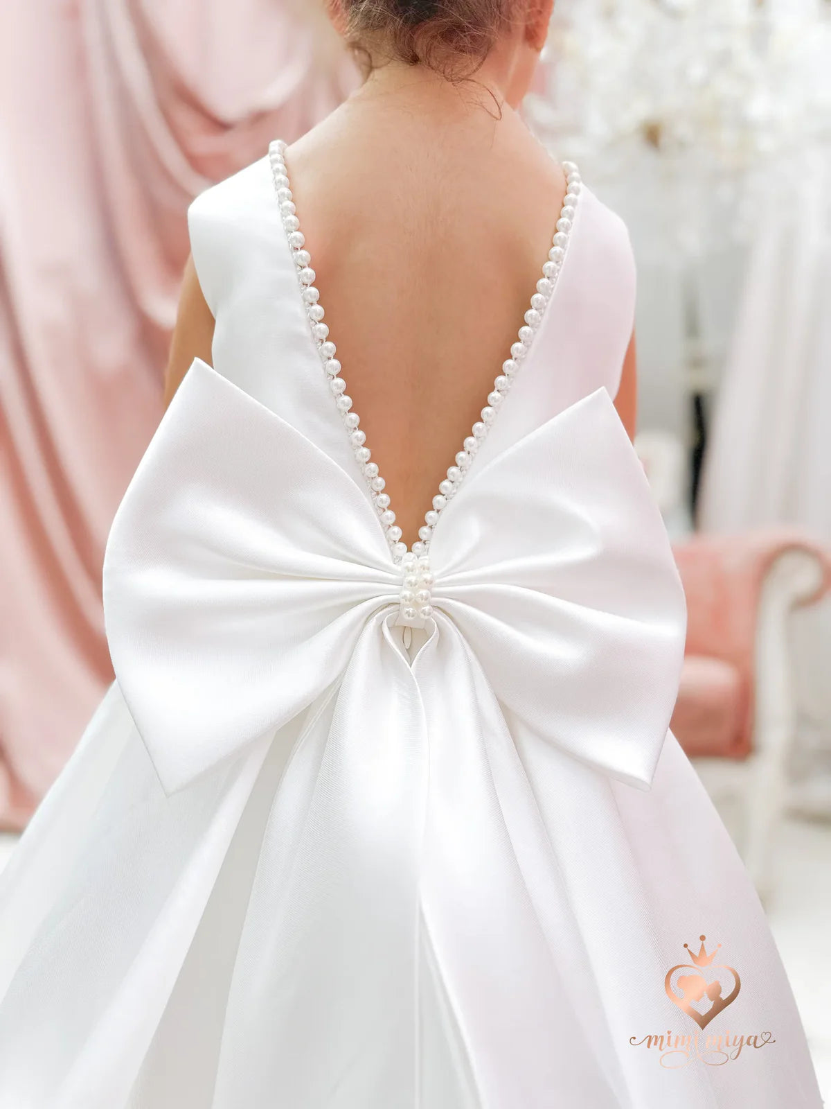 Mimi Miya Couture Marie Dress | Flower Girl & Communion Dresses | Bon Bon Tresor