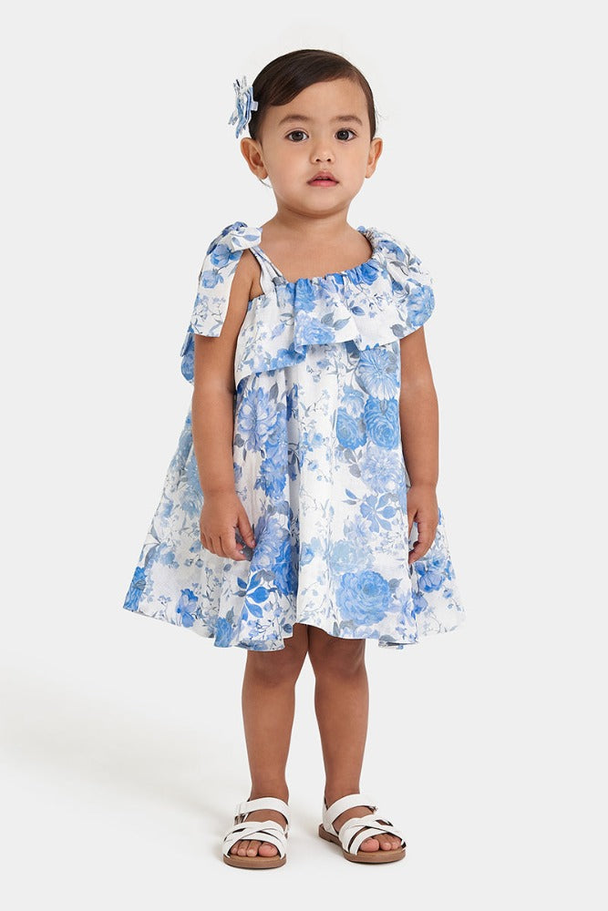 Sofia The Label Ava Dress Sky Blue Floral | Party Dresses | Bon Bon Tresor