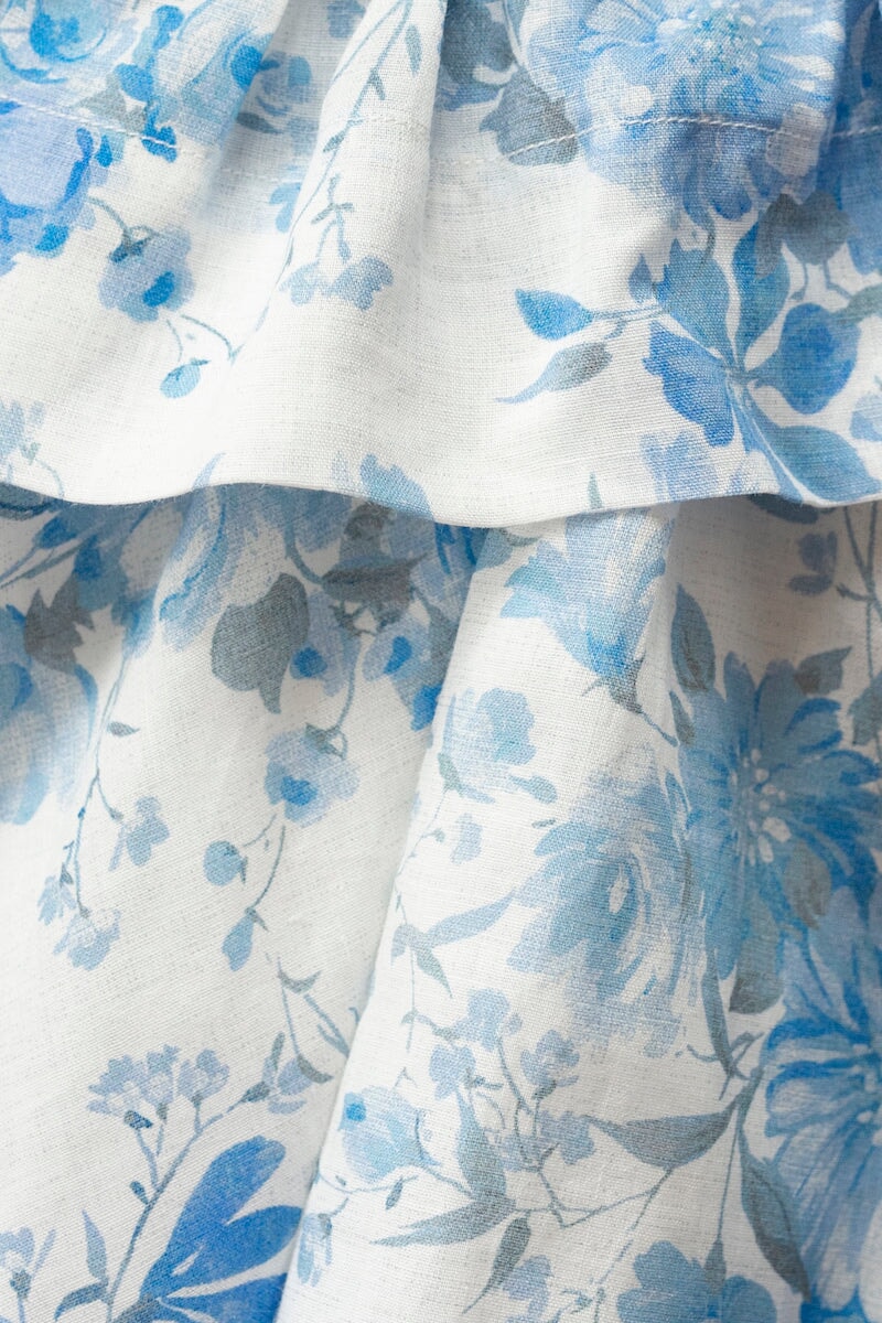 Sofia The Label Ava Dress Sky Blue Floral | Party Dresses | Bon Bon Tresor