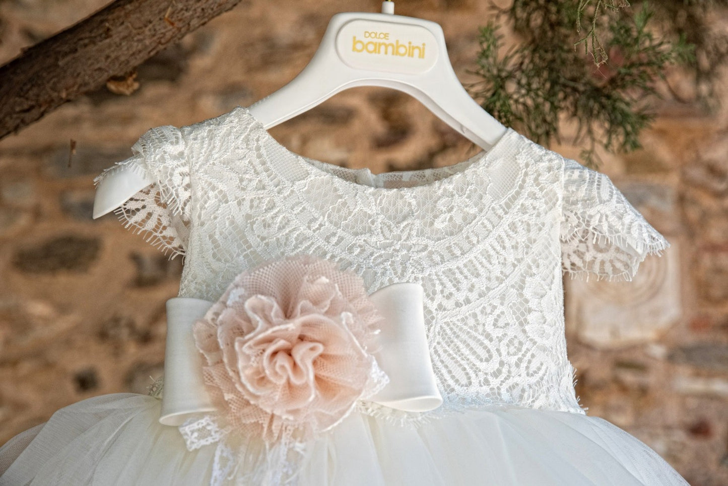 Dolce Bambini - Constance Lace Dress | Dresses | Bon Bon Tresor