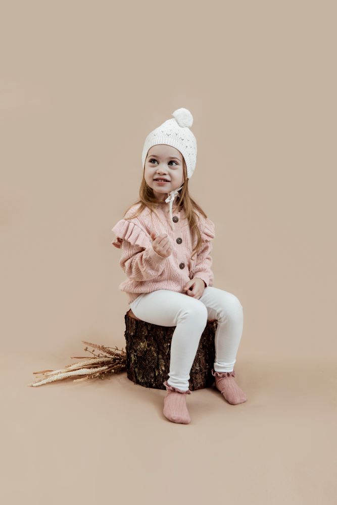 Aster and Oak Snow Rib Legging | Leggings | Bon Bon Tresor