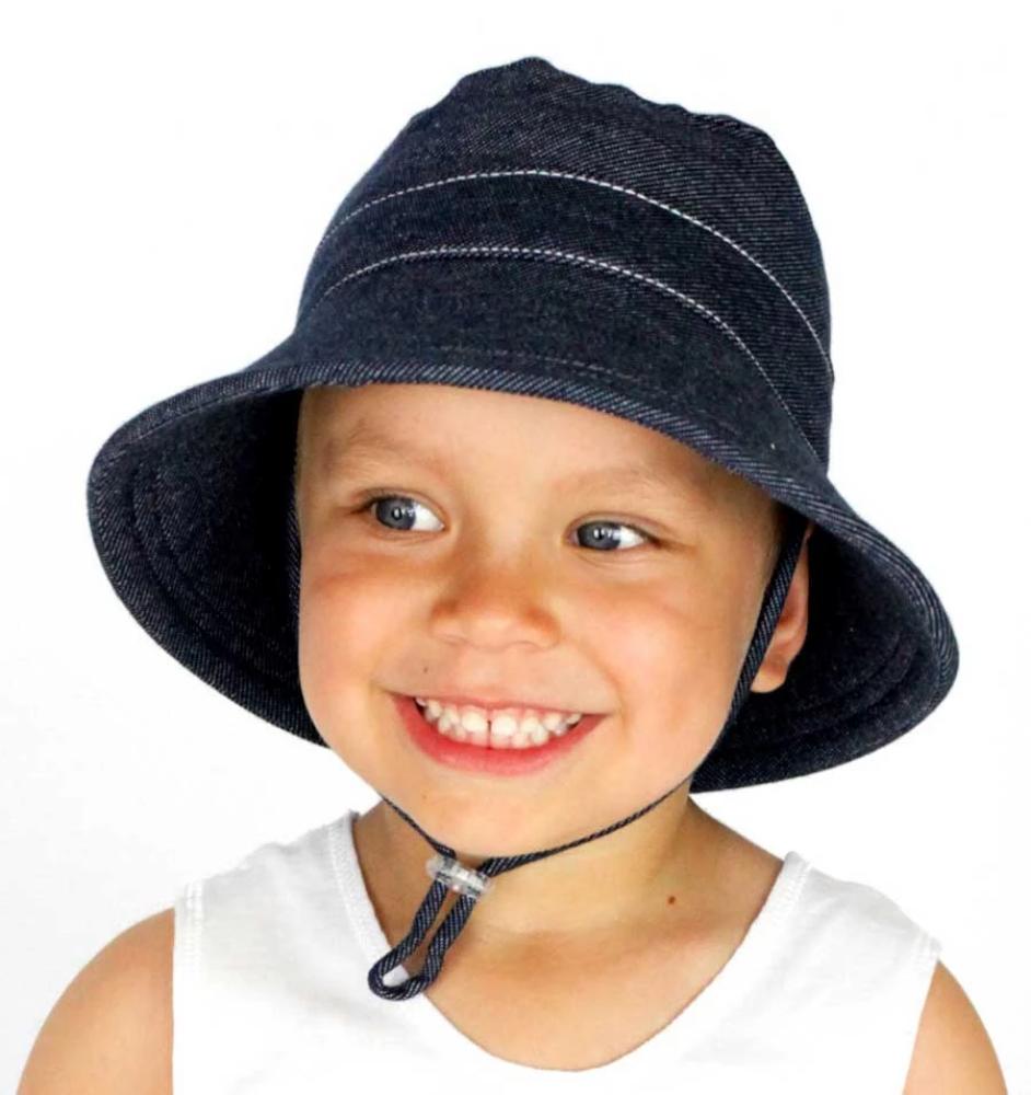 Bedhead Hats Kids Bucket Hat Denim | Sun hat | Bon Bon Tresor