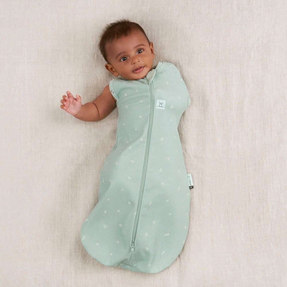 ergopouch Cocoon Swaddle Bag 1.0 Tog Sage | Wraps & Swaddles | Bon Bon Tresor