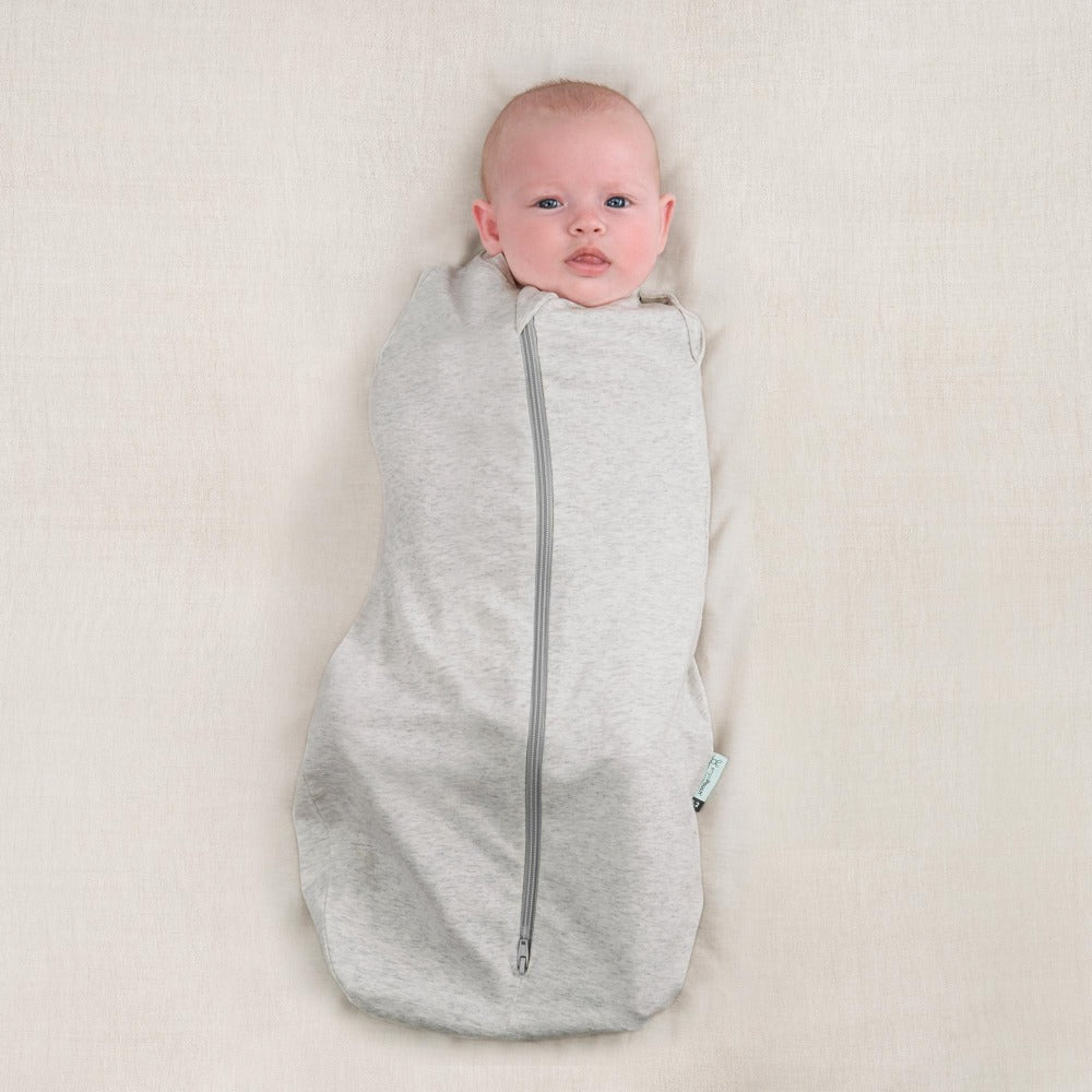 ergopouch Cocoon Swaddle Bag 0.2 Grey Marle | Wraps & Swaddles | Bon Bon Tresor
