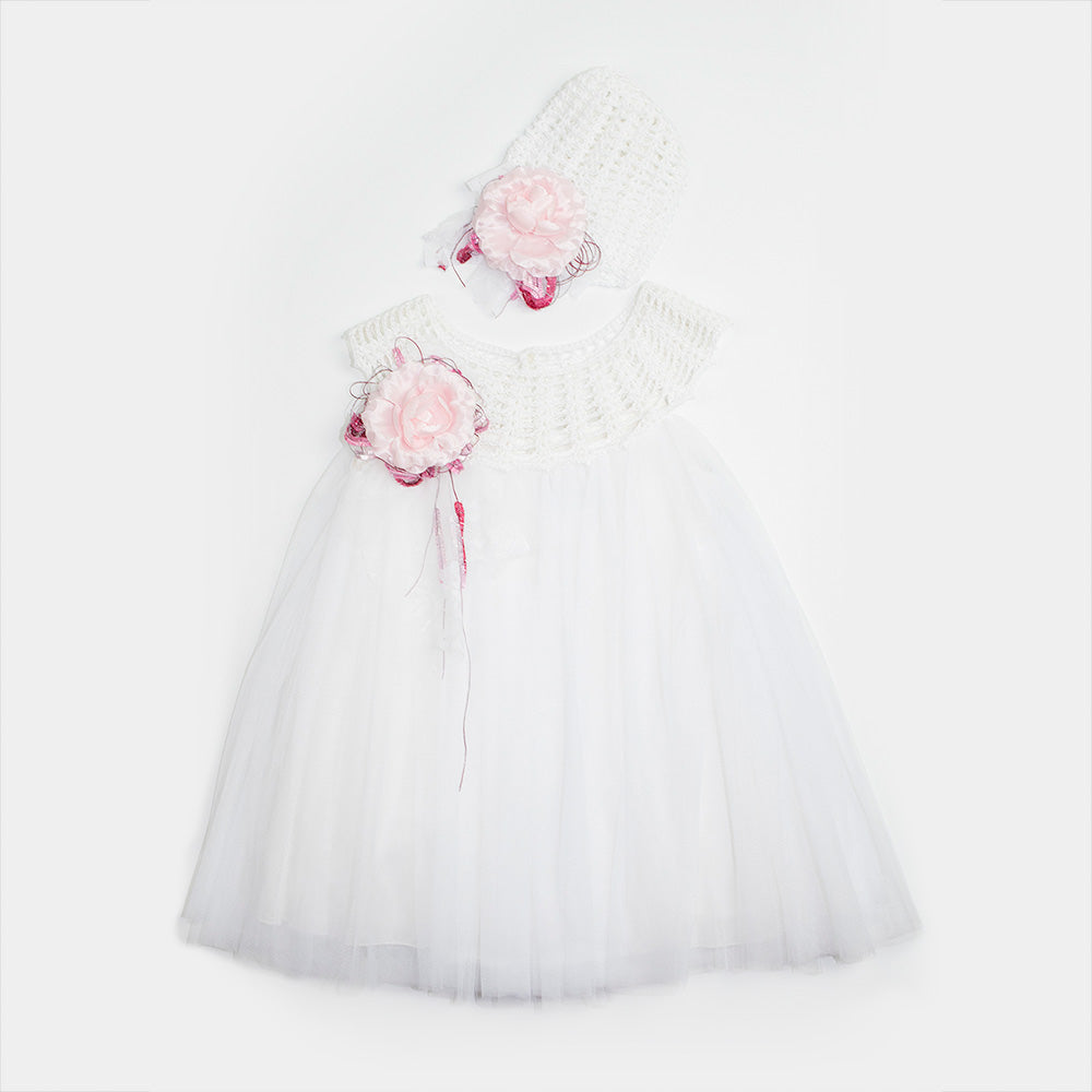 Styled By Alexandros - Vintage White Tulle Party Dress | Party Dresses | Bon Bon Tresor