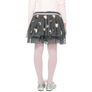 Desigual Kidswear Embellish Black Tulle Skirt | Dresses & Skirts | Bon Bon Tresor