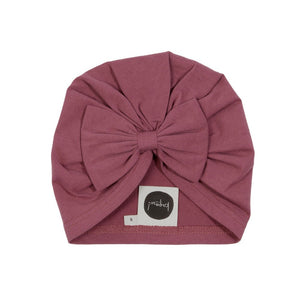 Kapow Kids Mauve Turban Hat | Turban Hat | Bon Bon Tresor