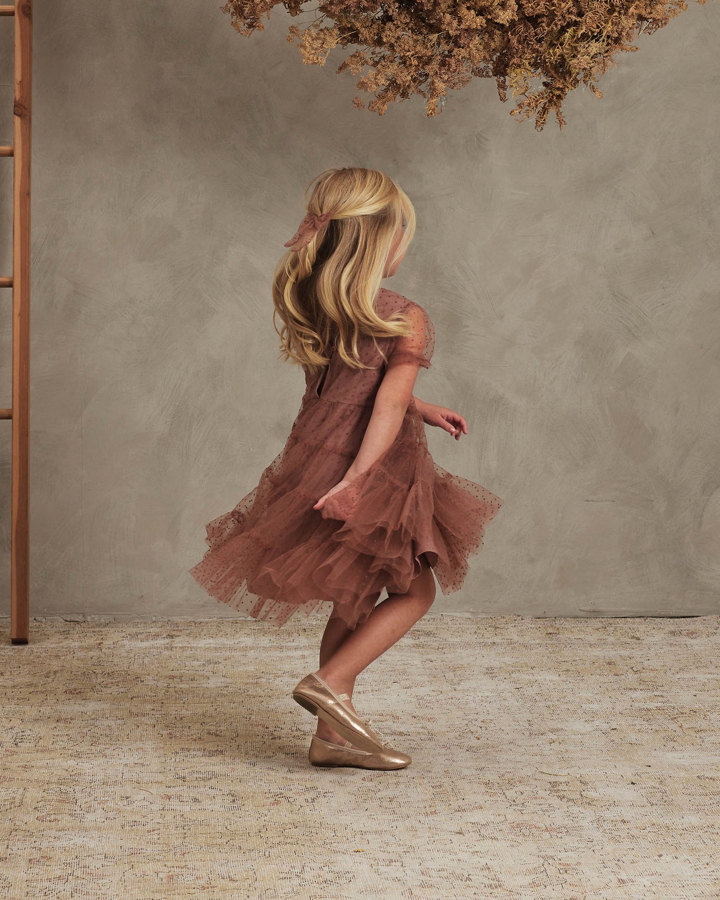 Noralee Dottie Dress Wine Dot | Dresses | Bon Bon Tresor