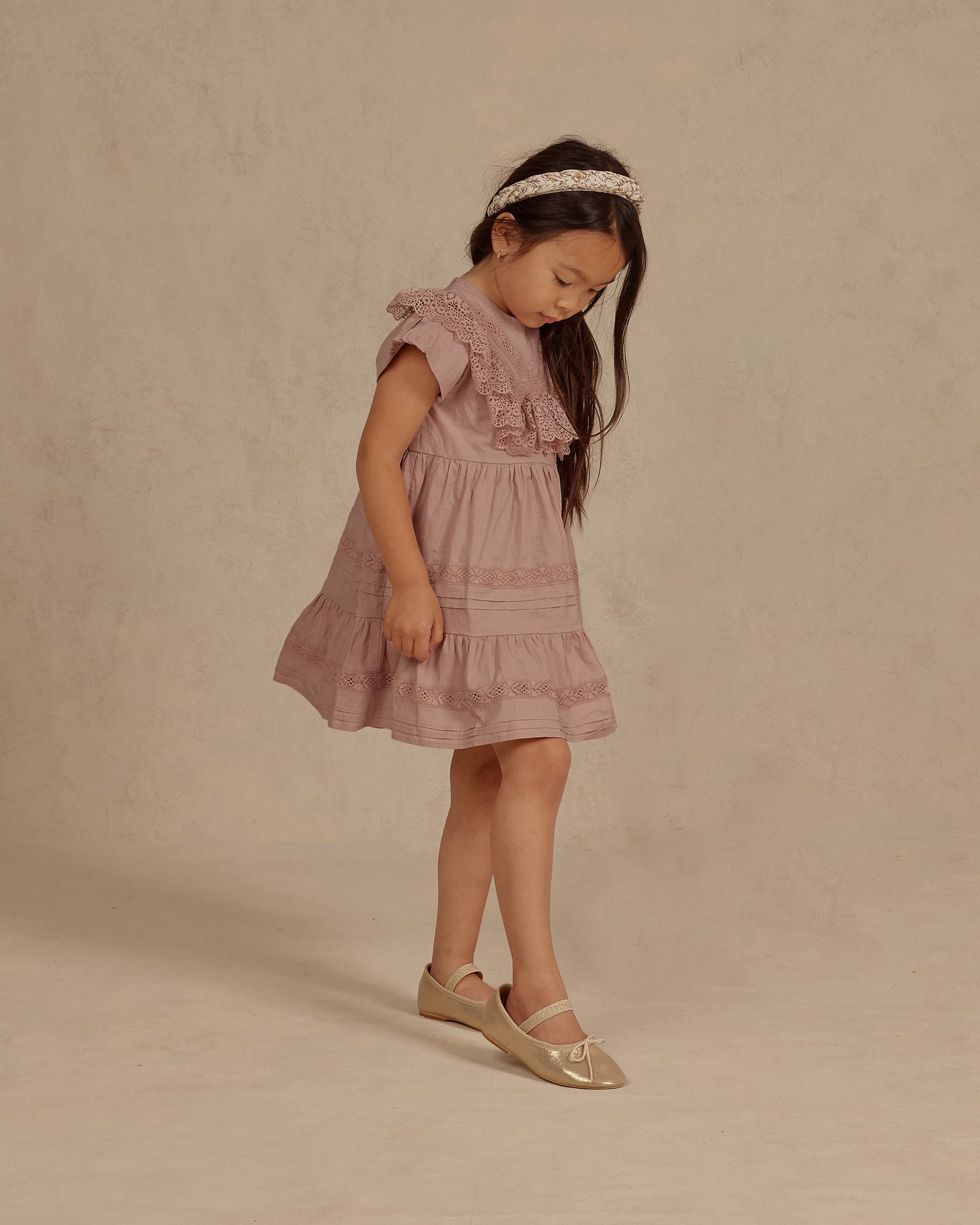 Noralee Goldie Dress - Mauve | Dresses | Bon Bon Tresor