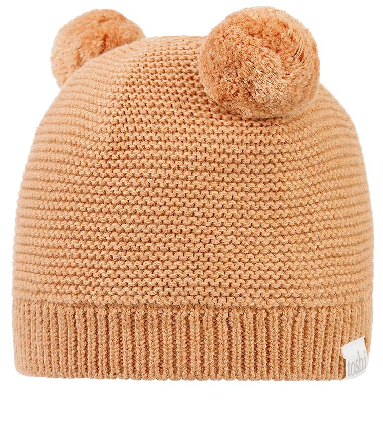Toshi Organic Beanie Snowy Ginger | Hats | Bon Bon Tresor