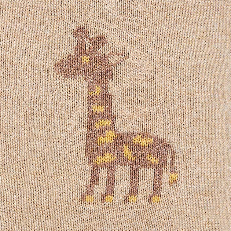 Toshi Organic Earmuff Storytime Mr Giraffe | Hats | Bon Bon Tresor