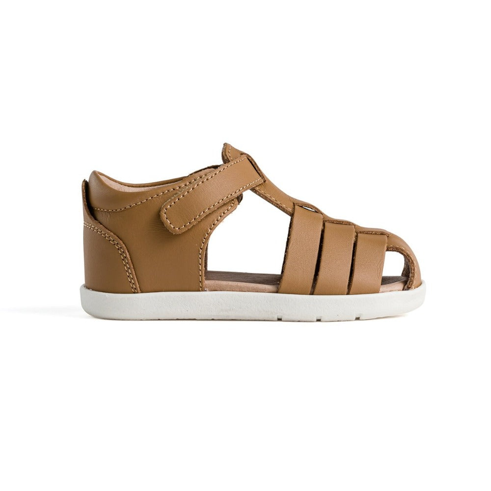 Pretty Brave First Walker Billie Tan | Sandals | Bon Bon Tresor