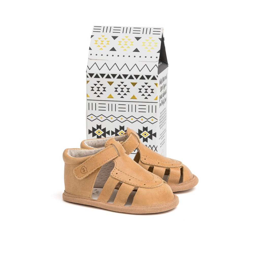 Pretty Brave Charlie Sandal Tan | Sandals | Bon Bon Tresor