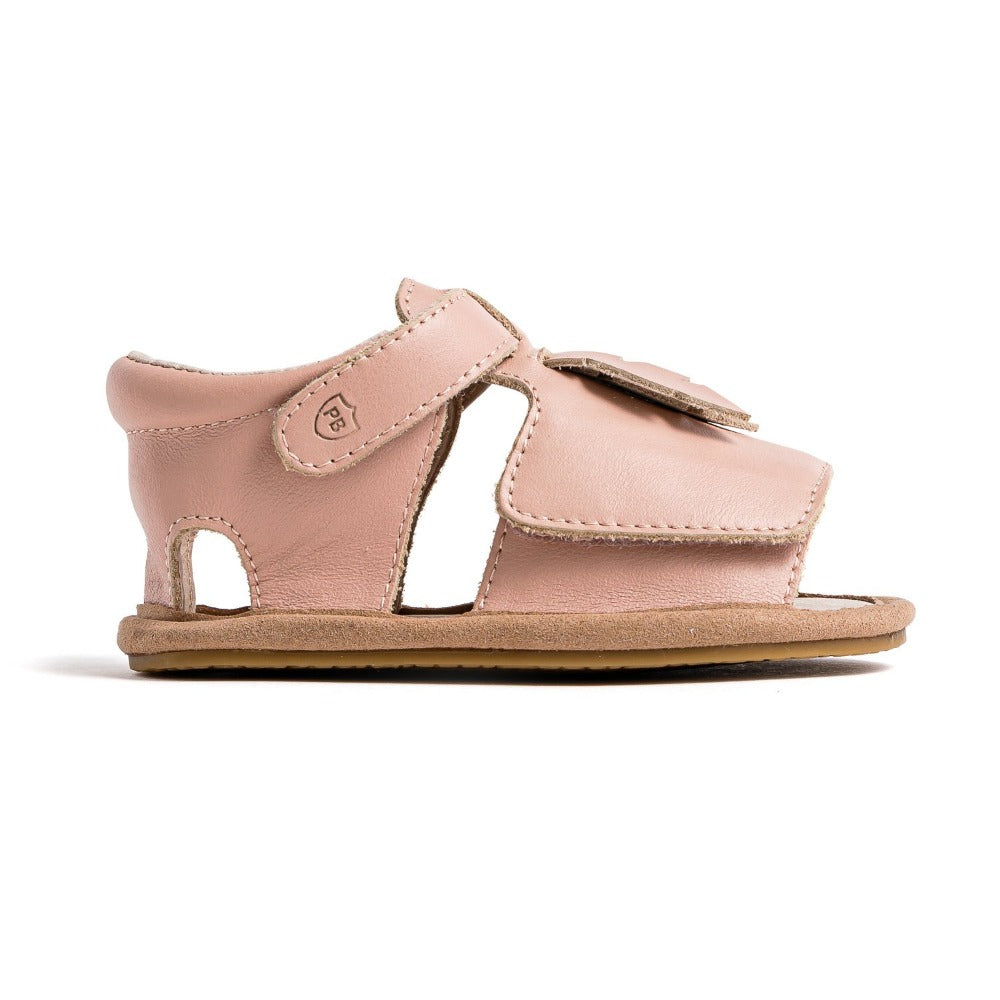 Pretty Brave Phoenix Sandal Blush Leaf | Sandals | Bon Bon Tresor