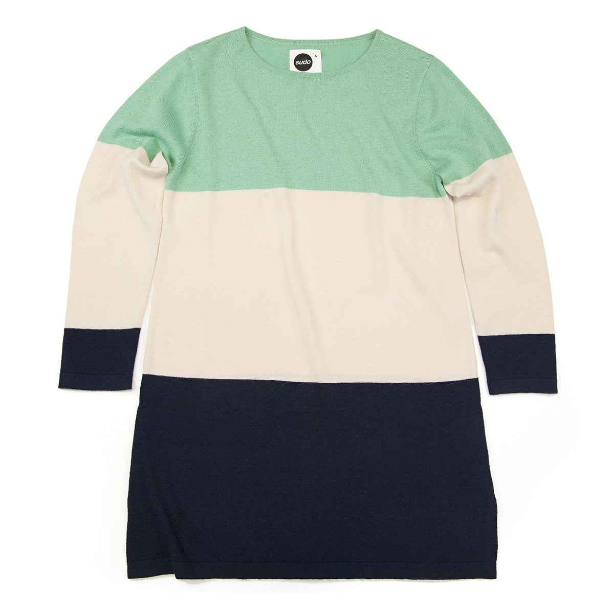 Sudo Kids Marine Stripe Cotton Knit Dress | Dresses | Bon Bon Tresor