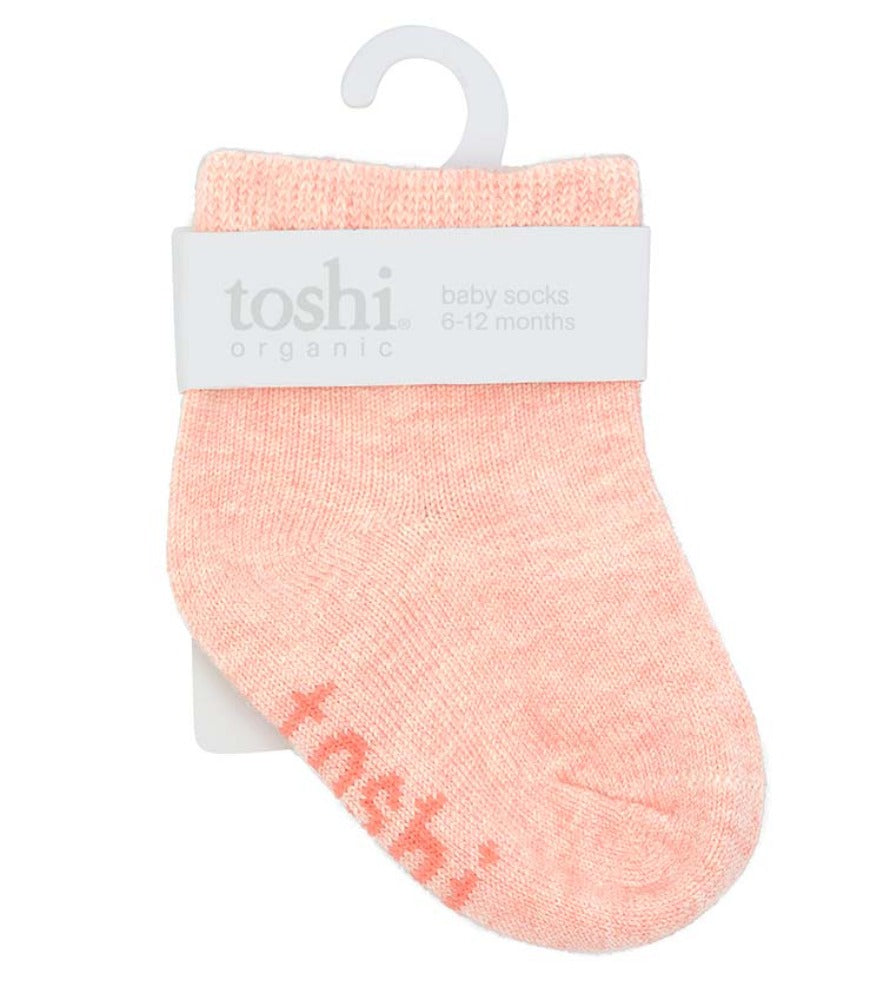 Toshi Organic Ankle Socks Dreamtime Blossom | Socks | Bon Bon Tresor