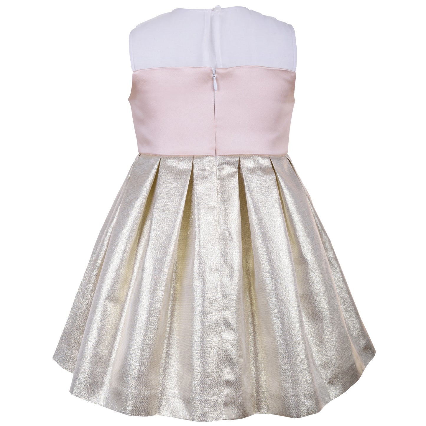Hucklebones Metallic Gold Bodice Party Dress | Party Dresses | Bon Bon Tresor
