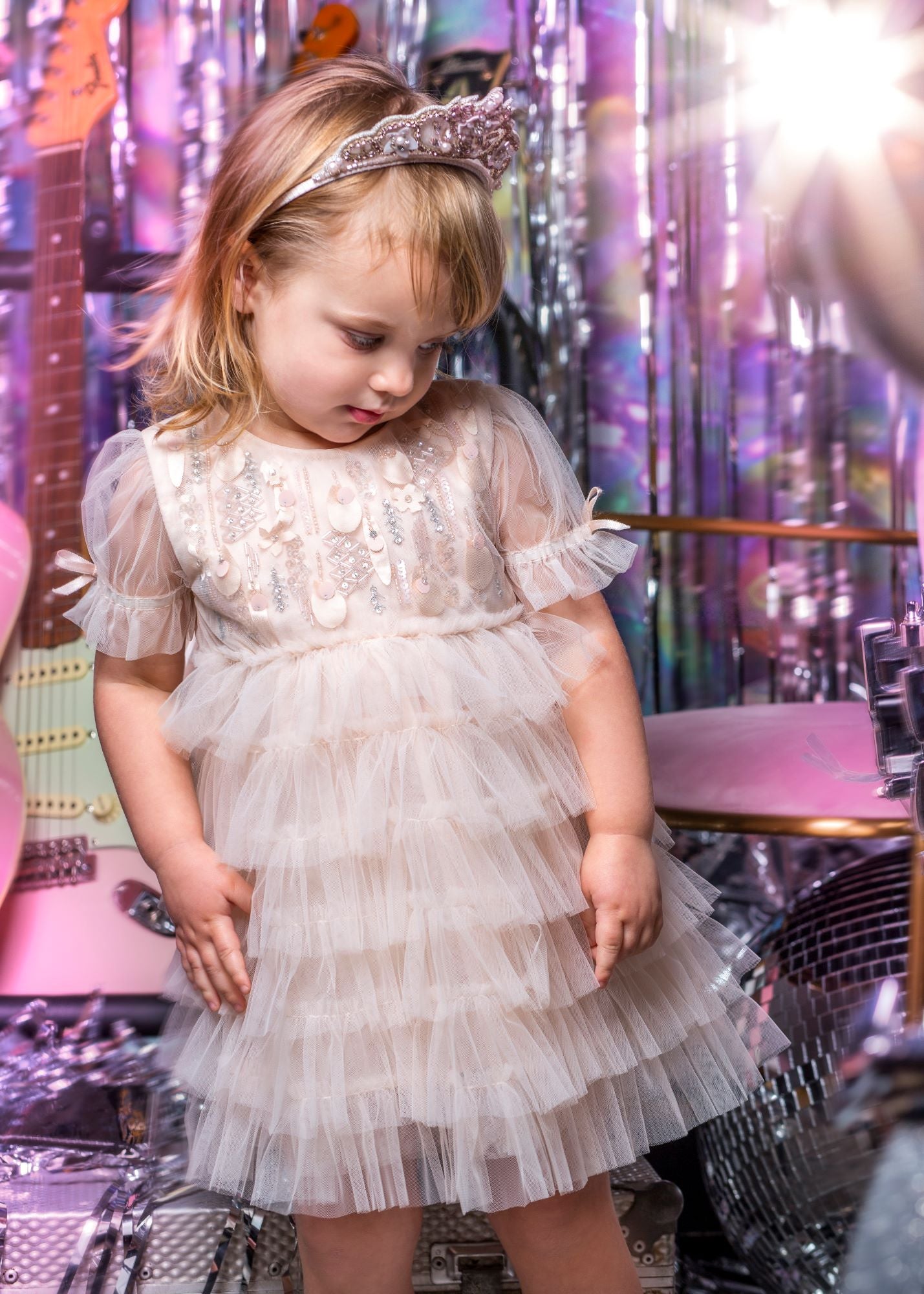 Tutu Du Monde Bebe Heart Of Glass Tulle Dress | Party Dresses | Bon Bon Tresor