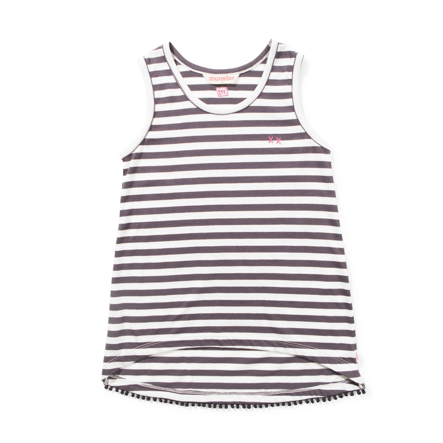 Missie Munster Stripe Triple Crosses Tee | Tops & T-Shirts | Bon Bon Tresor