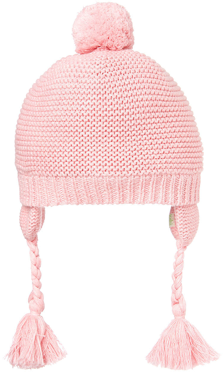 Toshi Baby Organic Earmuff Brooklyn Blush | Hats | Bon Bon Tresor