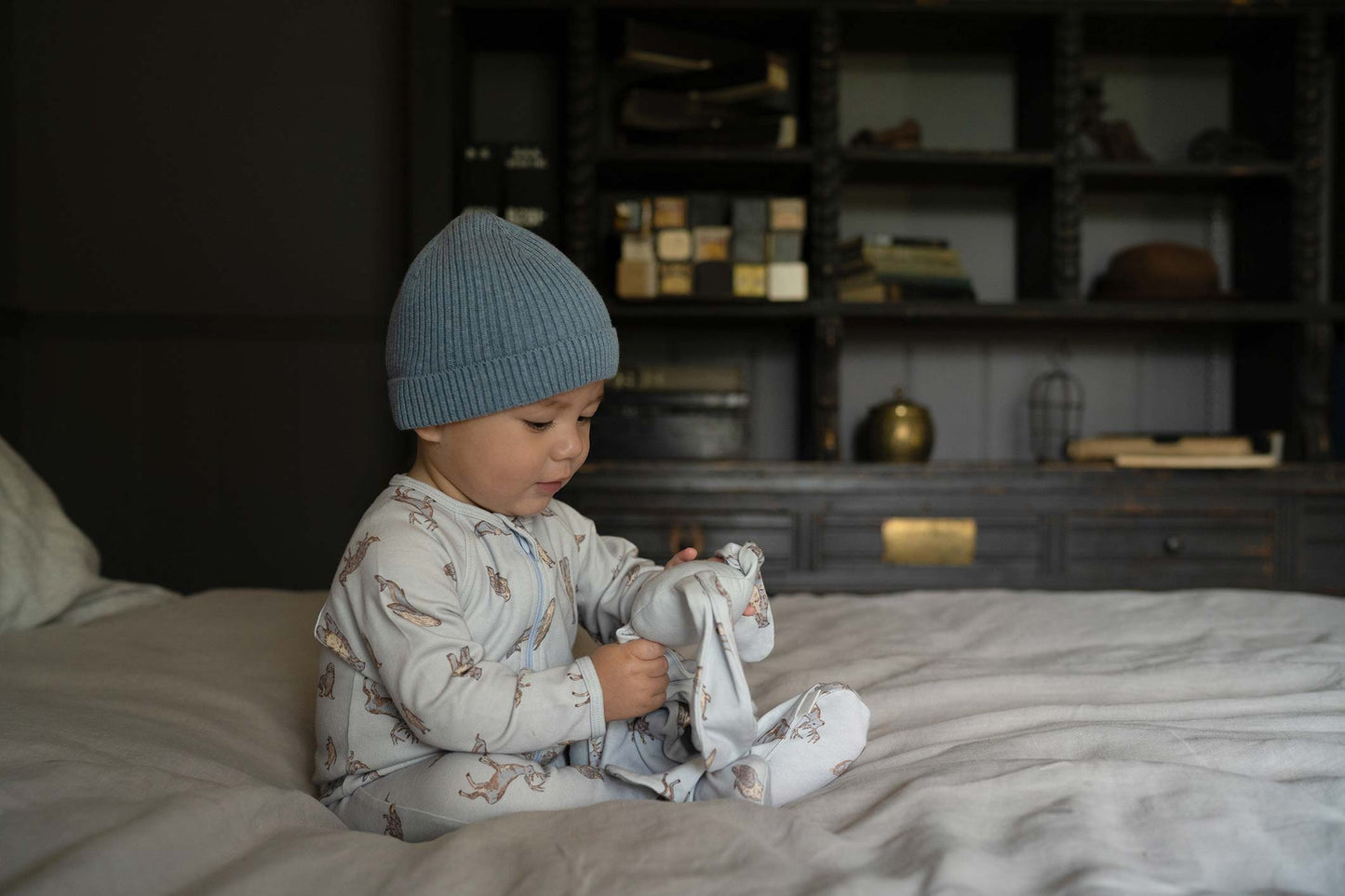Toshi Onesie Long Sleeve Classic Arctic | Rompers & Playsuits | Bon Bon Tresor