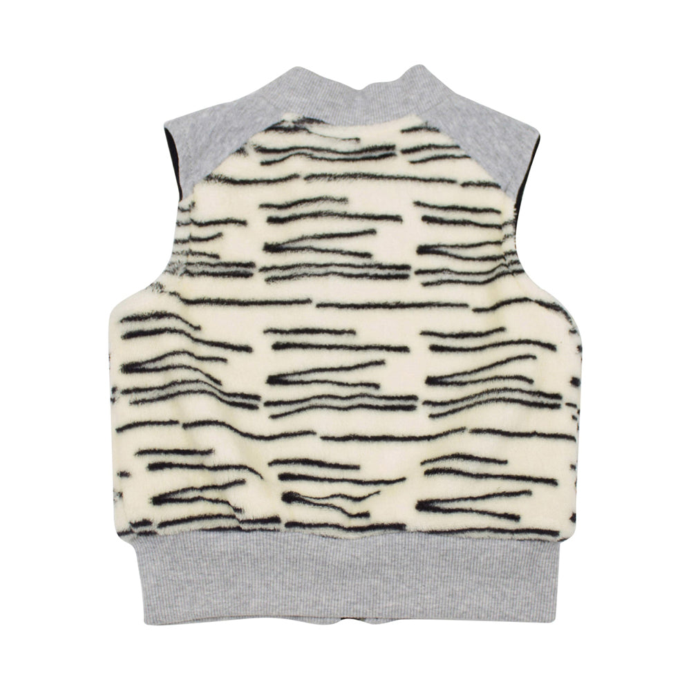 SOOKI Baby Tiger Stripe Vest | Sweaters & Knitwear | Bon Bon Tresor
