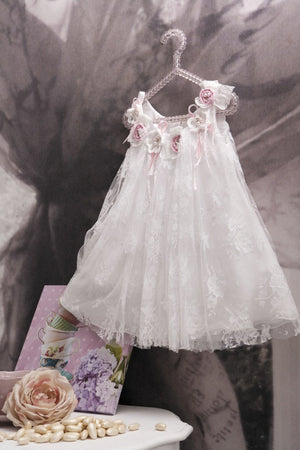Styled by Alexandros - Vintage White Lace Party Dress | Dresses | Bon Bon Tresor
