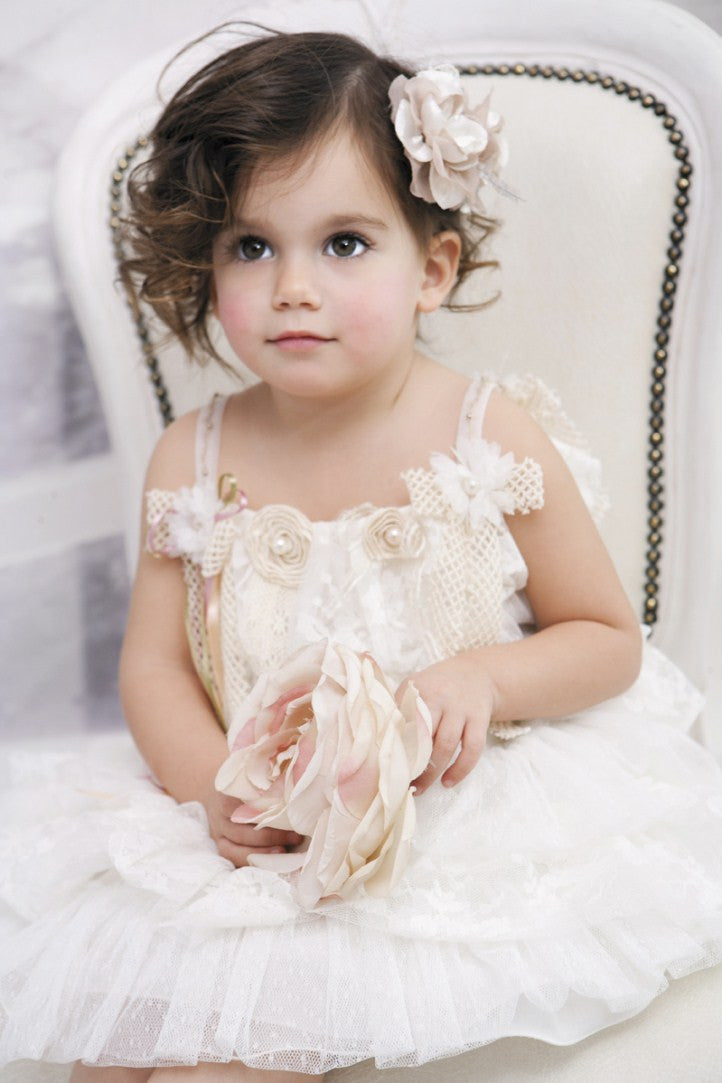 Styled by Alexandros - Vintage Ivory Lace Party Dress | Dresses | Bon Bon Tresor