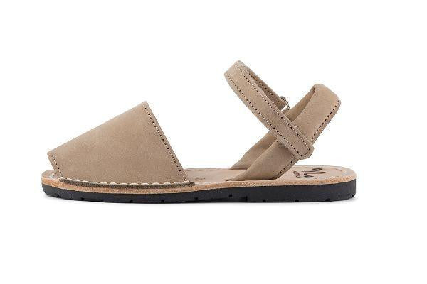Vila Australia Beige Leather Sandal | Dress Shoes | Bon Bon Tresor