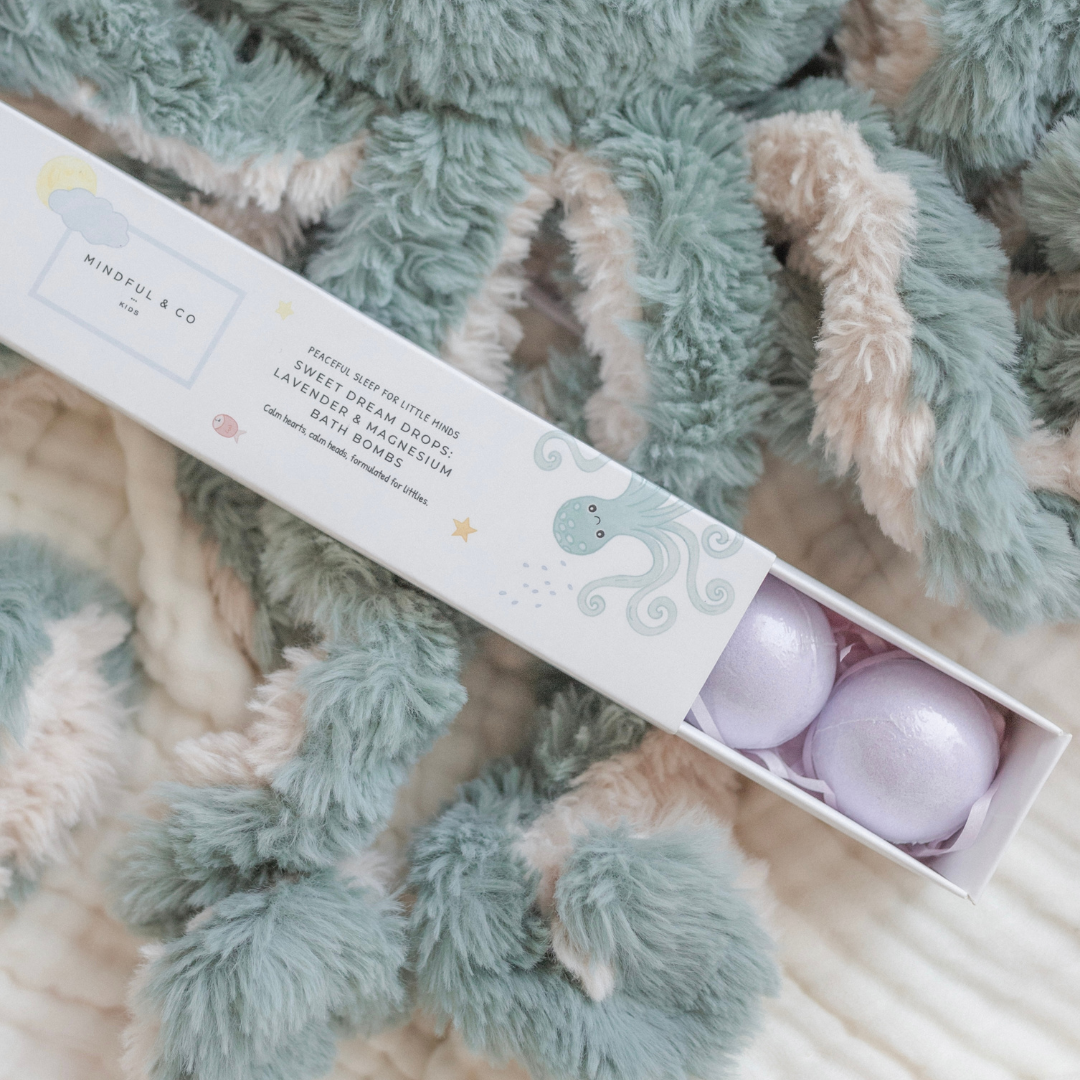 Mindful & Co Kids Sweet Dream Drops: Lavender & Magnesium Bath Bombs | Skincare | Bon Bon Tresor