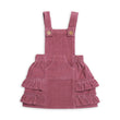 Tiny Twig Pinafore Corduroy Dress Rose | Dresses | Bon Bon Tresor