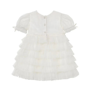 Tutu Du Monde Bebe Field Of Dreams Tulle Dress - Milk | Party Dresses | Bon Bon Tresor