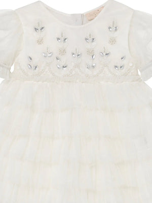 Tutu Du Monde Bebe Field Of Dreams Tulle Dress - Milk | Party Dresses | Bon Bon Tresor