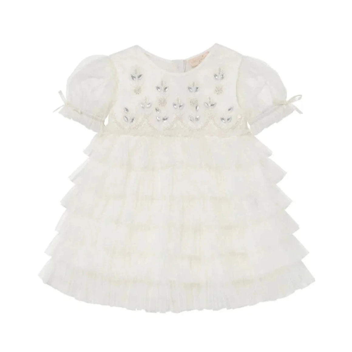 Tutu Du Monde Bebe Field Of Dreams Tulle Dress - Milk | Party Dresses | Bon Bon Tresor