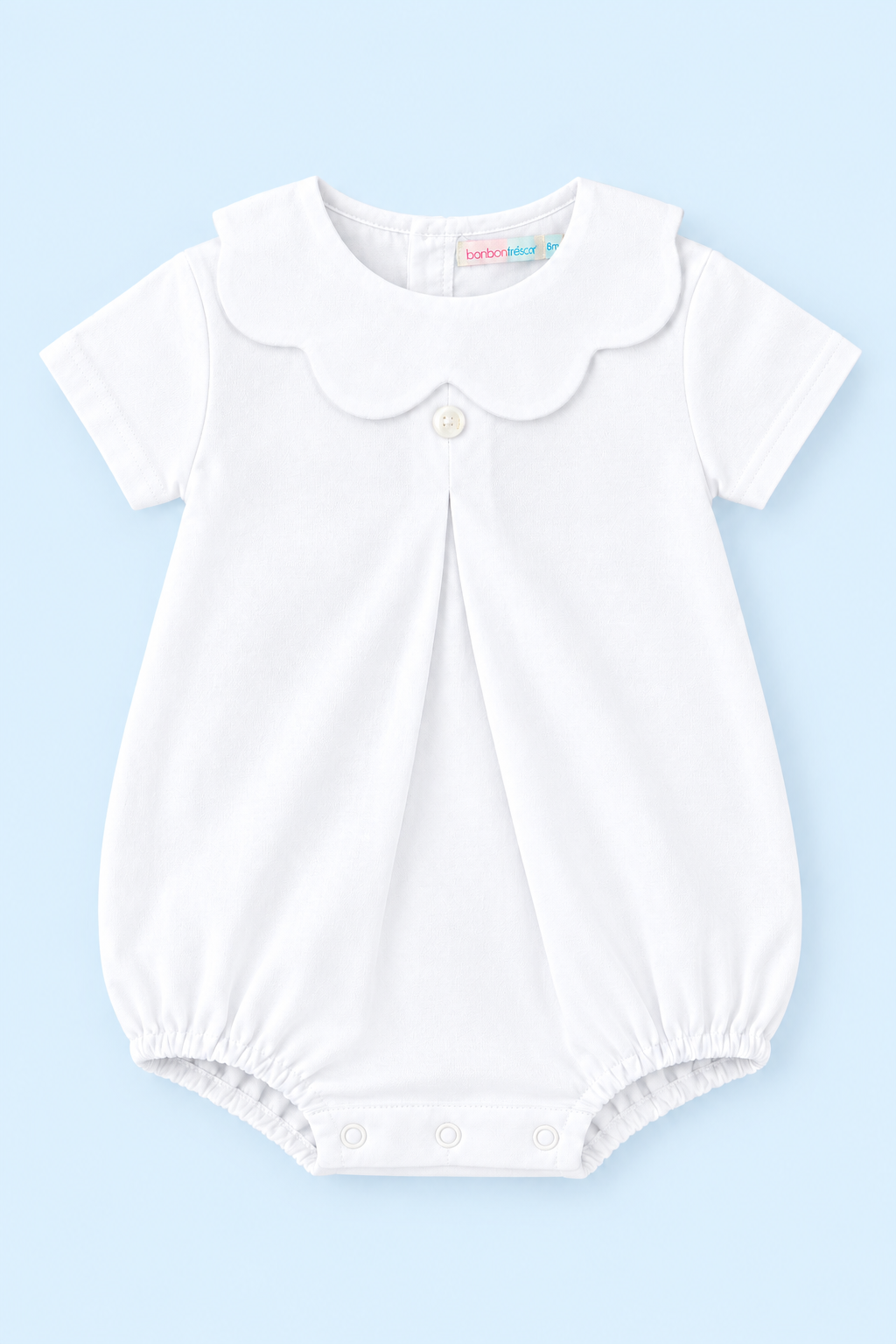 Bon Bon Tresor Baby White Romper