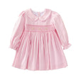 Mimi Miya Mary Embroidered Smock Girls Dress