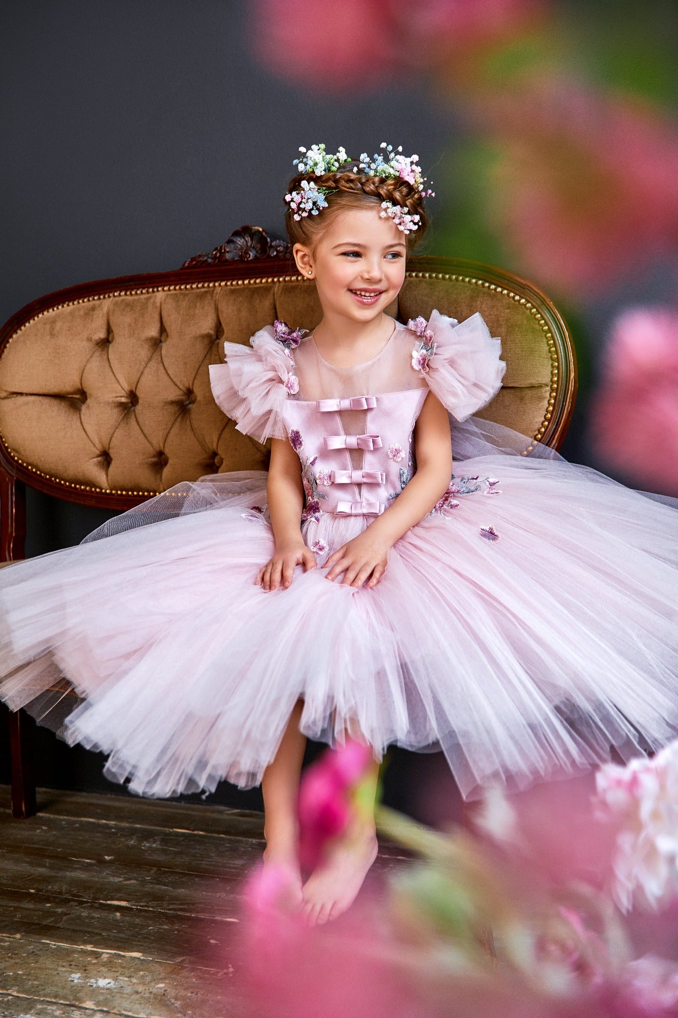 Little Miss Aoiki LSS23003 | Party Dresses | Bon Bon Tresor
