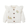 Aster and Oak Pointelle Knit Cardigan | Sweaters & Knitwear | Bon Bon Tresor