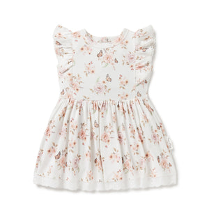 Aster and Oak Butterfly Ruffle Dress | Dresses & Skirts | Bon Bon Tresor