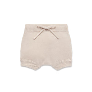 Aster and Oak Oatmeal Knit Shorts | Pants & Shorts | Bon Bon Tresor