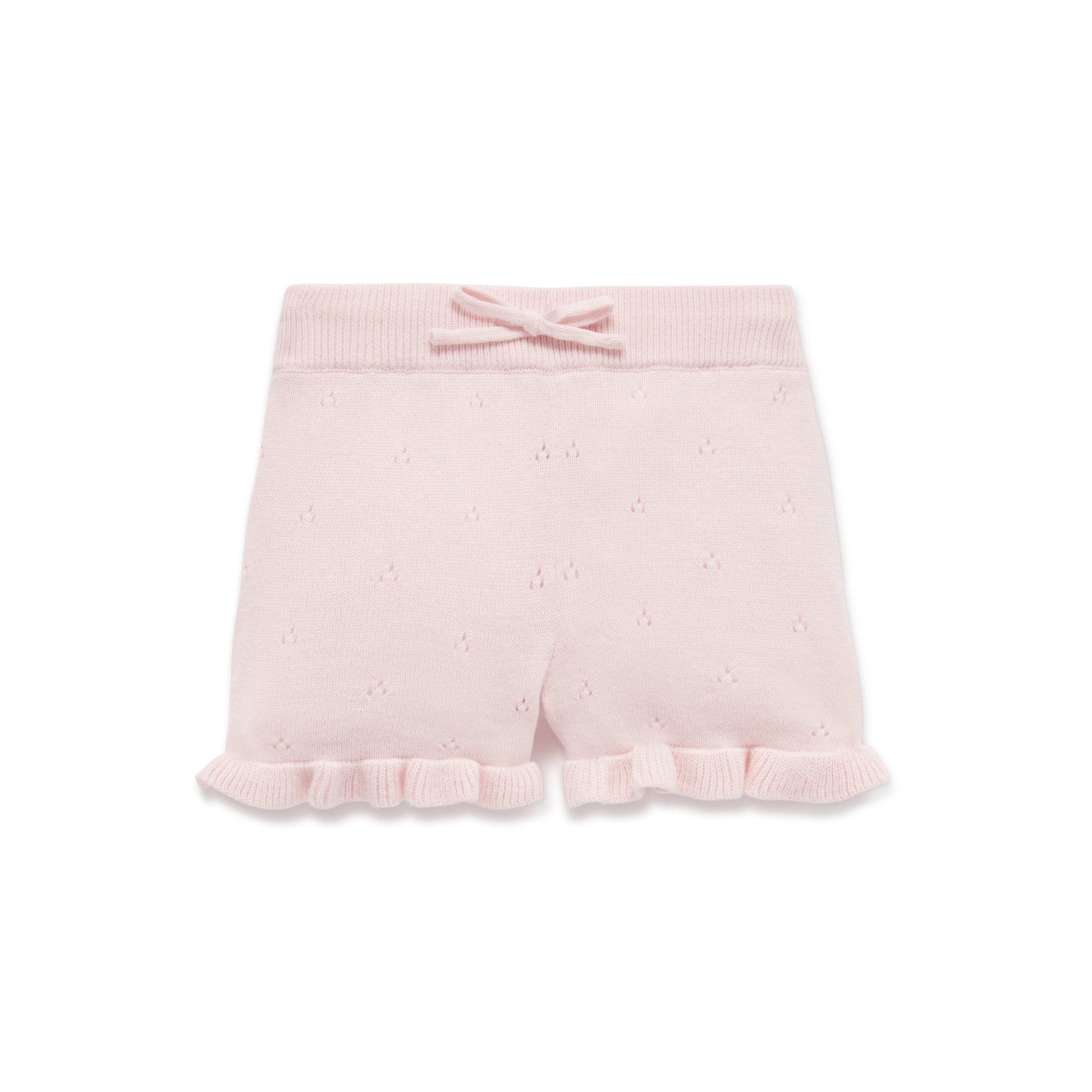 Aster and Oak Pink Rose Knit Shorts | Shorts | Bon Bon Tresor