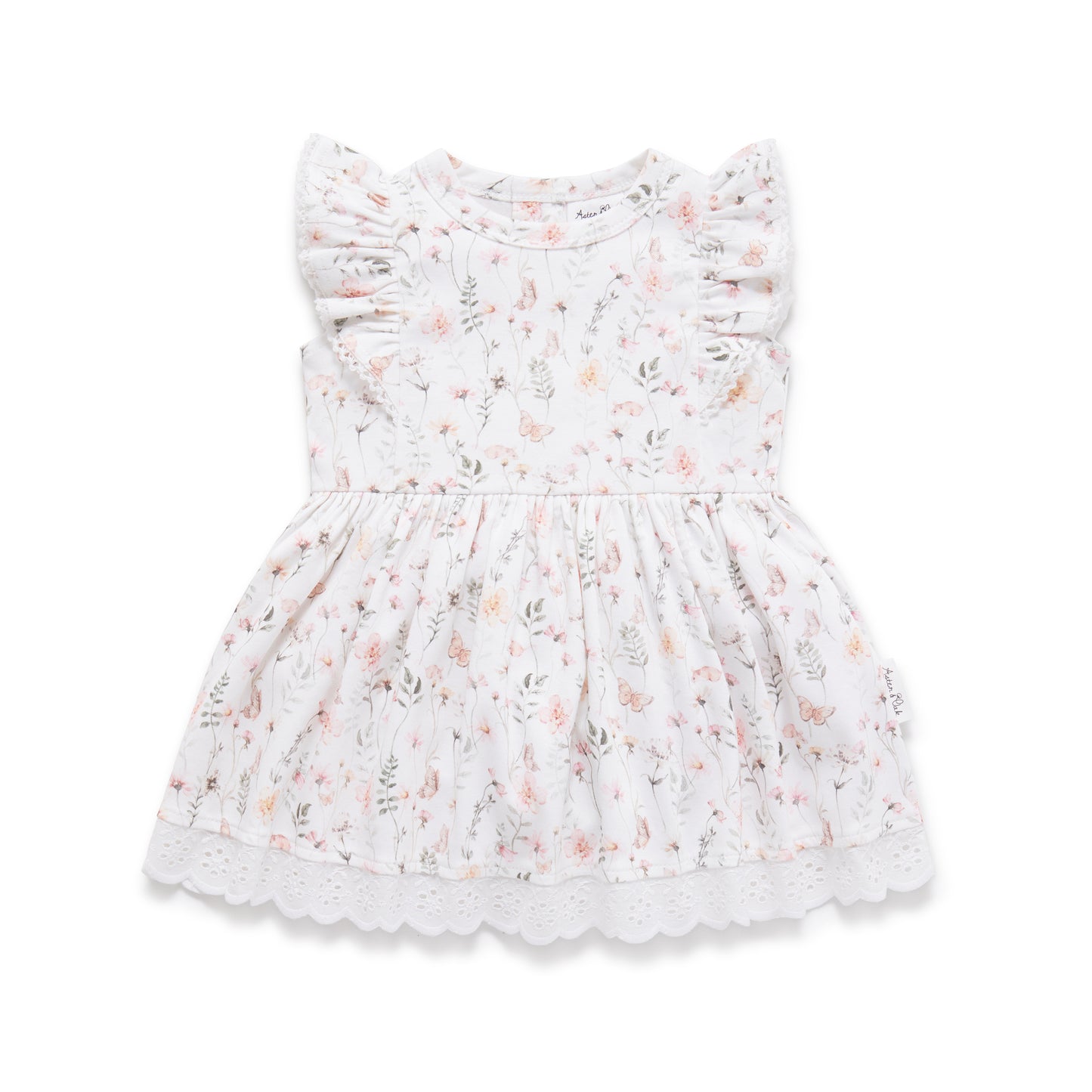 Aster and Oak Secret Garden Ruffle Dress | Dresses | Bon Bon Tresor