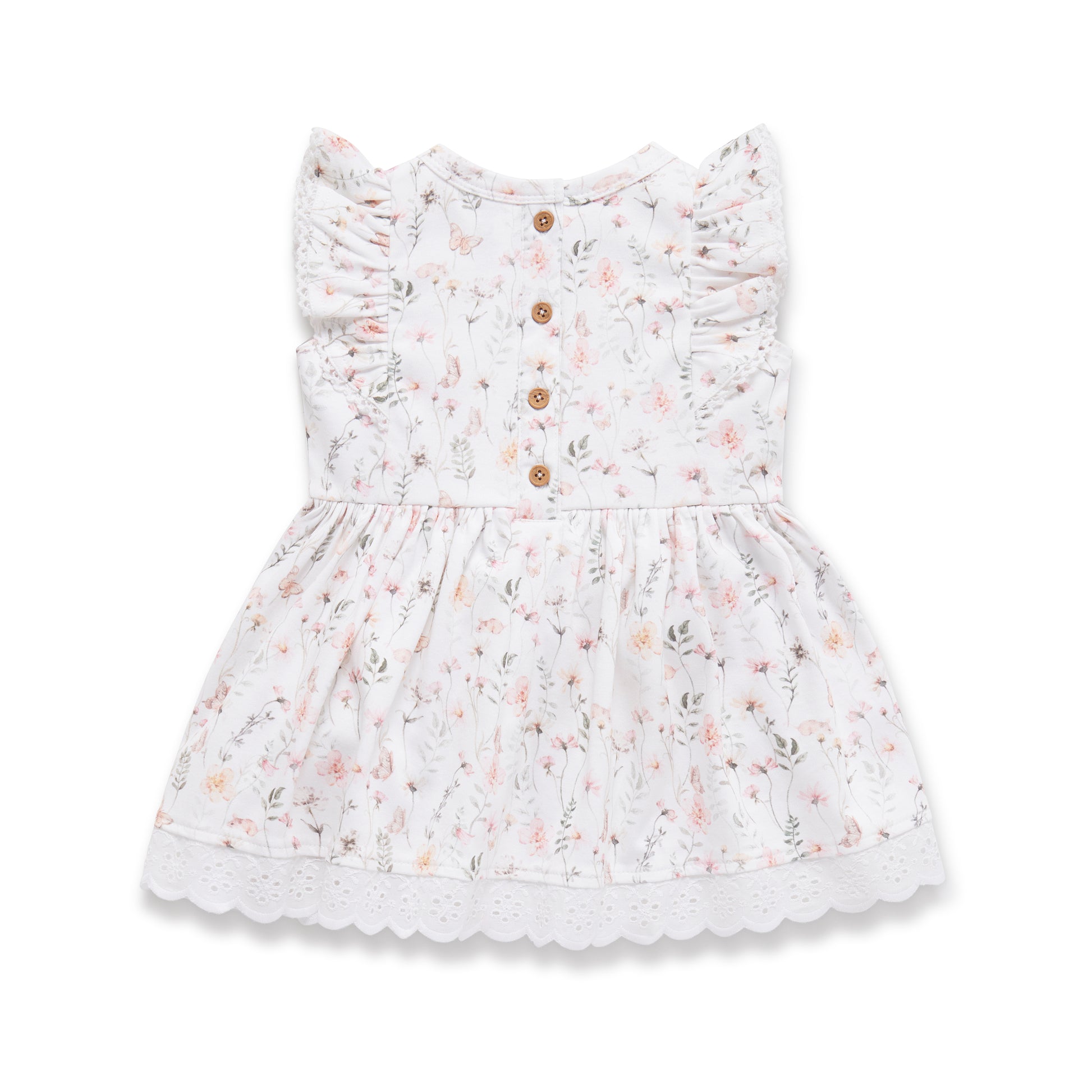 Aster and Oak Secret Garden Ruffle Dress | Dresses | Bon Bon Tresor