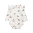 Aster and Oak Vintage Meadow Flutter Onesie | Tops | Bon Bon Tresor