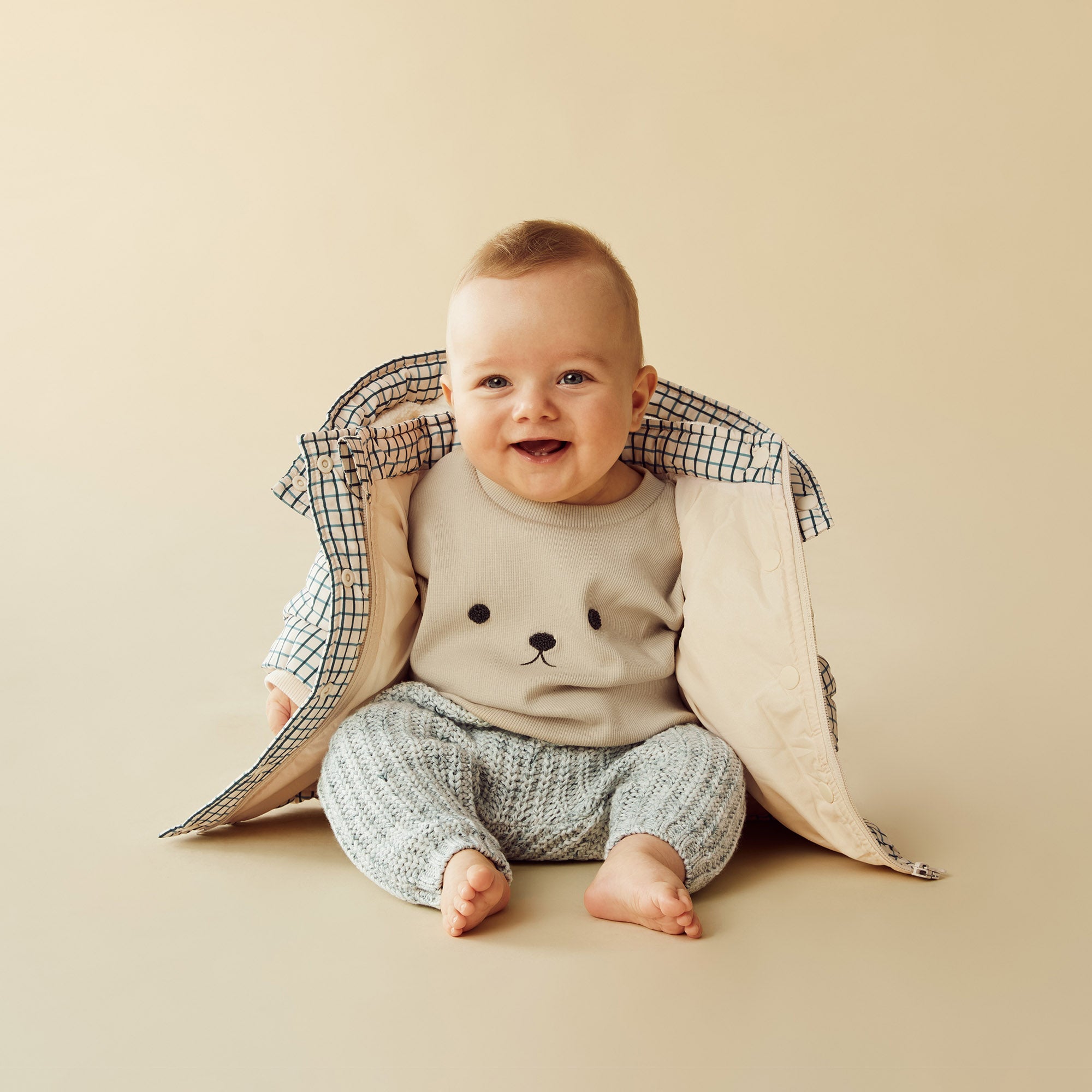Wilson and Frenchy Organic Terry Sweat - Oatmeal