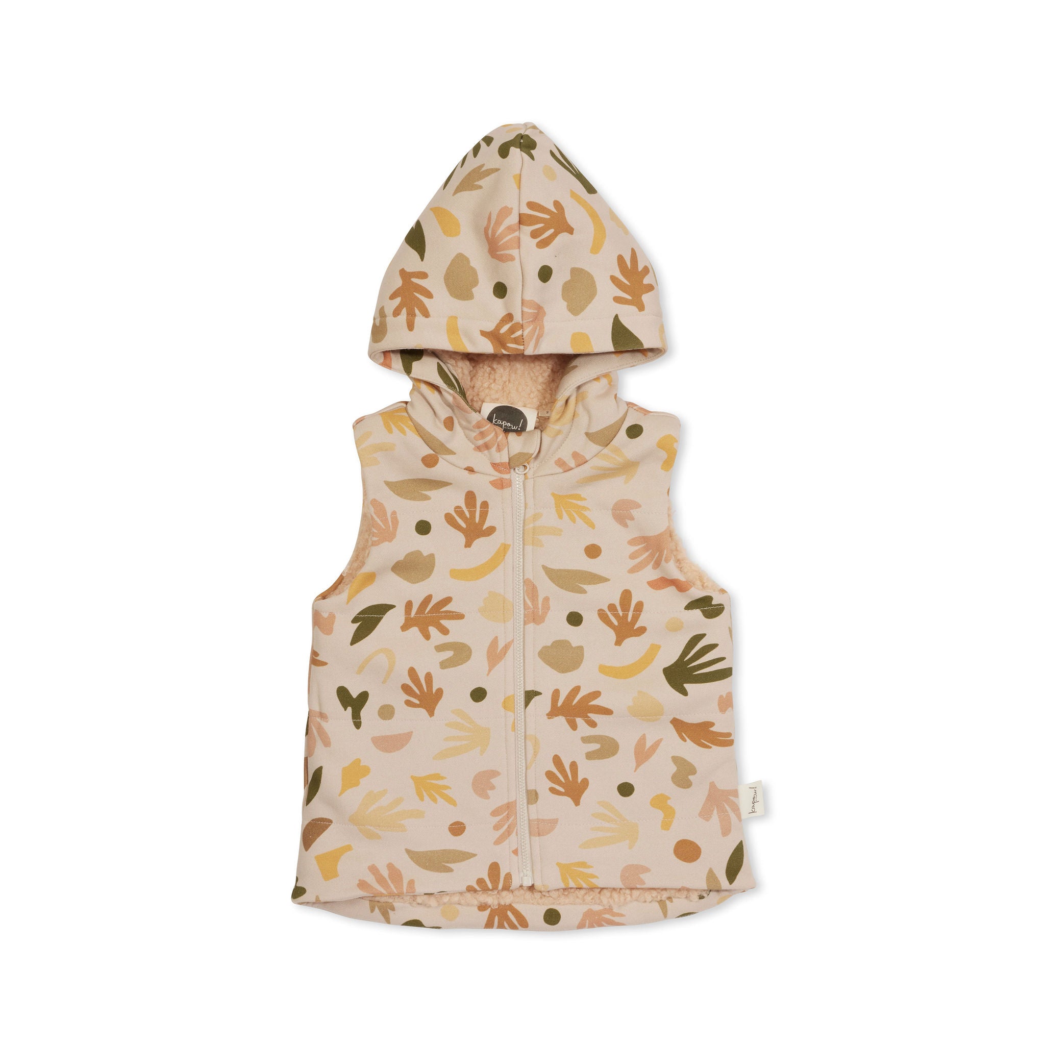 Kapow Kids Acacia Hooded Vest | Tops & T-Shirts | Bon Bon Tresor