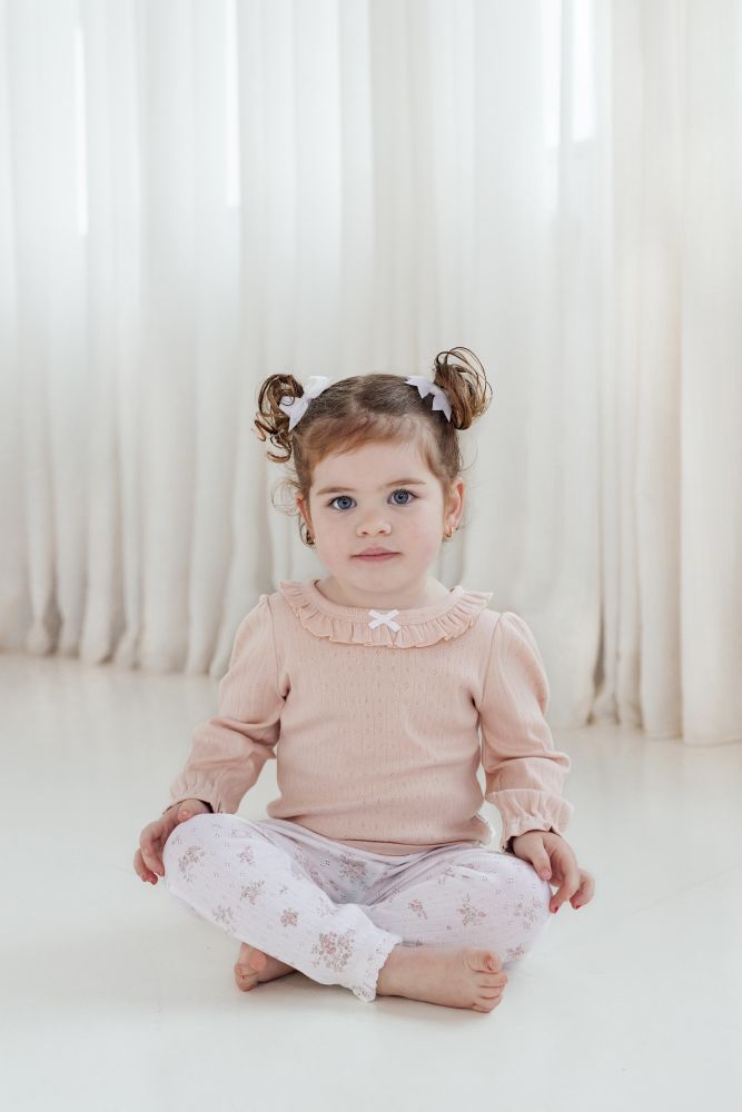 Aster and Oak Posie Floral Legging