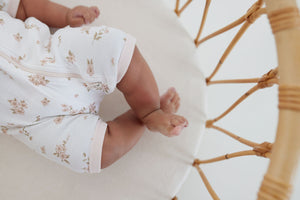 Aster and Oak Blossom Zip Romper | Rompers & Playsuits | Bon Bon Tresor