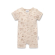 Aster and Oak Baby Boys Safari Adventure Zip Romper | Rompers & Playsuits | Bon Bon Tresor